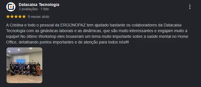 Avaliação de Datacaixa Tecnologia
