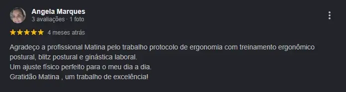 Avaliação de Angela Marques